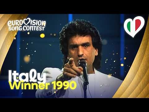 Toto Cutugno - Insieme: 1992 - Italy 🇮🇹 - Grand Final - Winner of Eurovision 1990