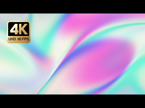 Liquid Chrome Gradient Loop — 4K 60FPS • Seamless Ambient (No Music, 3H)