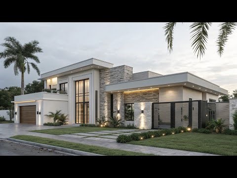 Modern Luxury Single Storey House Design | Complete Exterior & Interior Tour | Dream Home 2025