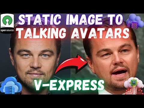 V-Express 1-Click AI Talking Avatar Generator - Like D-ID - Massed Compute, RunPod & Kaggle Guide