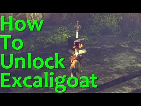 "Goat Simulator" - MMO DLC - How To Unlock Excaligoat Mutator
