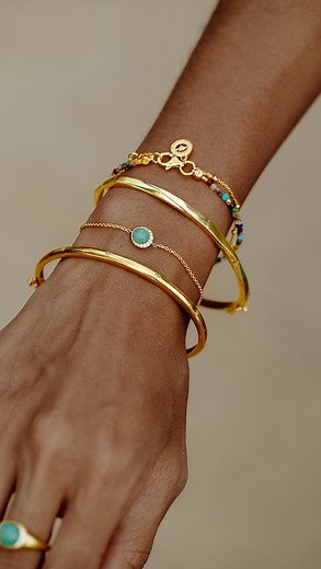 A little arm candy for you. 🍬 #bracelet #armcandy #bracelets #braceletstacks #AlwaysAC | Astley Clarke