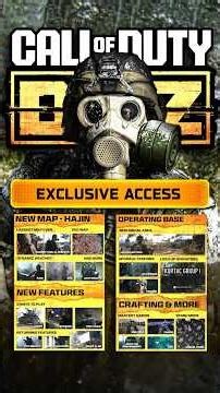 NEW MW4 *DMZ* Early Access Content Roadmap! #CallofDuty #DMZ #MW4 #ModernWarfare4 #Extraction