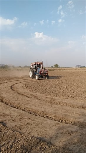 Ford Tractor in Action: Farming in Rural Settings