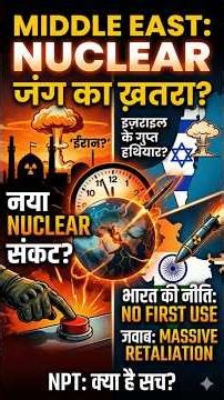 What is NPT? The Nuclear Treaty Behind Iran-Israel Tensions #youtubeshorts