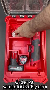 Milwaukee M12 Fuel Straight Die Grinder Packmax Organizer! - Etsy