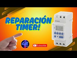 DIGITAL TIME SWITCH REPAIR (TIMER)