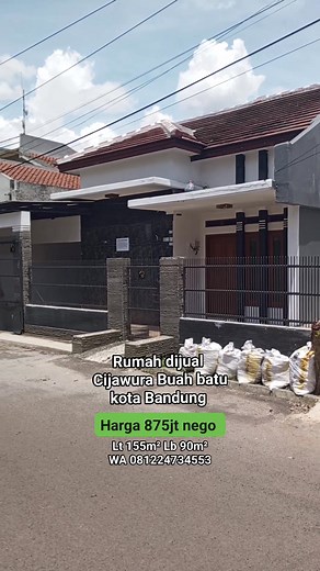22K views · 90 reactions | Rumah dijual di Cijawura Buah batu kota...