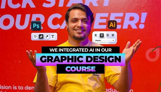 GOMYCODE integrates Artificial Intelligence into its INTRO TO GRAPHIC DESIGN training 🎨🤖 A new step to support our students in gaining the skills of tomorrow. Go from simple visuals to intelligent creations: AI is waiting for you at GOMYCODE. 🔗 https://gomycode.com/tn/fr/courses/graphic-design-adobe-certified/ #GOMYCODE #graphicdesign #ai #techtraining #creativity | gomycode