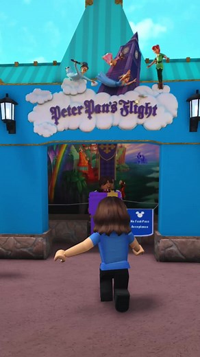 Peter Pan's Flight Ride in Fantasyland