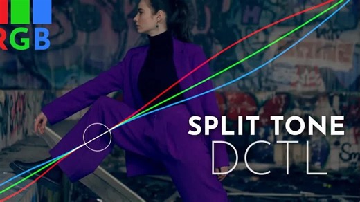 【免费分享】Mononodes – RGB SPLIT TONE V2 全新RGB空间感知型色调分离达芬奇调色插件