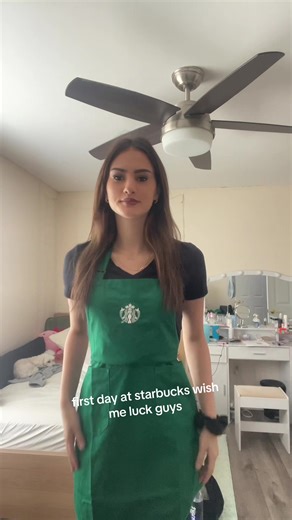 Primer día trabajando en Starbucks: ¡deseame suerte!