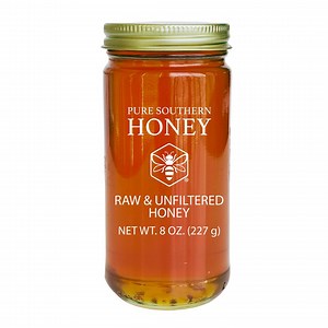 Pure Southern Honey's 100% Raw, Unfiltered, Unheated Honey (8 Oz) American Made - Etsy