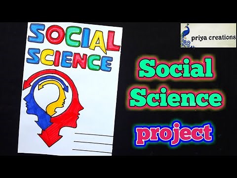 Social Science Border Design/Social Science Project File/Front Page Design For School Project social