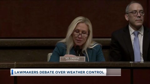 Lawmakers Debate Over Weather Control