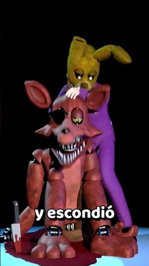 This is the story explained of Foxy in FNAF #fivenightsatfreddys #fnaf #fnafmovie #scp
