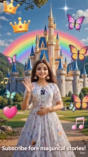 👉 "Magical Princess Story 👑✨ | Kids Hindi Cartoon Story | Fairy Tales for Children"