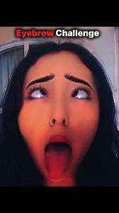 Eyebrow Challenge trend #reelsviralシ | Izuu-Edits