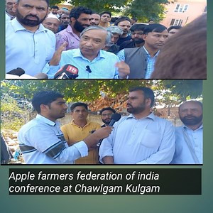 1.8K views · 45 reactions | Watch an exclusive conversation with UT Jammu and Kashmir President AFFI Mr Zahoor Ahmad Rather on Apple farmers federation of india at Chawlgam Kulgam. Report by Journalist Arshid Malla with Camera  person Sahil This Video is sponsored by Ya Noor Tour and Travels Hajj and Umrah services Anantnag Contact number 9797371701 #farmers #cpim #jammusrinagarnationalhighway #Kulgam #kashmir #kcc #affi #journalistarshidmalla | Journalist Arshid Malla | Facebook