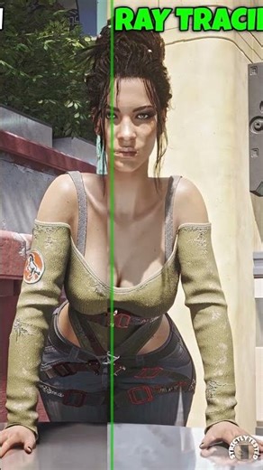 Rasterization vs Ray Tracing (Cyberpunk 2077)