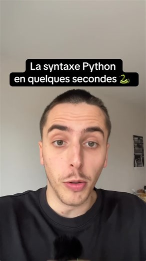 Le Décodeur | Data | Excel, SQL, Power BI on Instagram: "La syntaxe de base sur Python a absolument connaître 🐍 #python #data #tutorial Clique sur le lien dans ma bio pour recevoir une surprise ! 🎁"