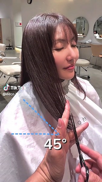 顔周りのクロスレイヤーカット方法の比較