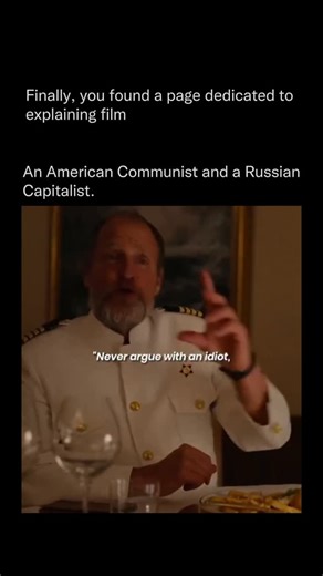 Explaining Film on Instagram: "Triangle of Sadness (2022), written and directed by Ruben Östlund, is a sharp satirical comedy-drama divided into three distinct chapters. It begins with a young couple—fashion model Carl (Harris Dickinson) and influencer Yaya (Charlbi Dean)—navigating gender roles, equality, and power dynamics in their relationship. The story then shifts to a luxury yacht cruise populated by ultra-wealthy passengers, eccentric Russian oligarchs, arms dealers, and a dysfunctional c