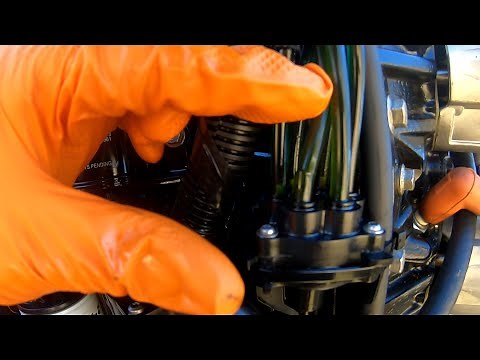 Evinrude E-TEC oil distribution system supply line leak repair