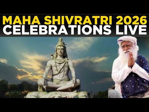 Maha Shivratri 2026 LIVE | Grand Celebrations at Isha Foundation with Sadhguru