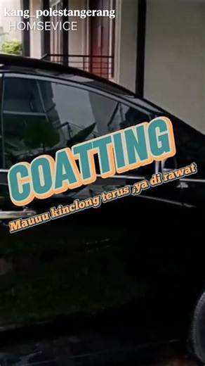 Ingat coatting itu di rawat !