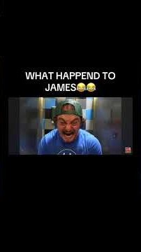 What happend to James😂😂 #unspeakable