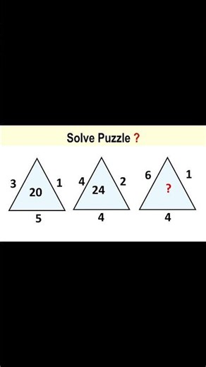 Easy Math Puzzles #mathspuzzle #mathpuzzle #numberpuzzle