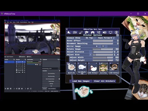 VRMoveTime! - Seamless 3D-movement & animations combined /w face/body tracking & props for VTubers!
