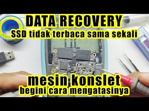 memperbaiki SSD tidak terbaca atau tidak kedetect, urgent data recovery
