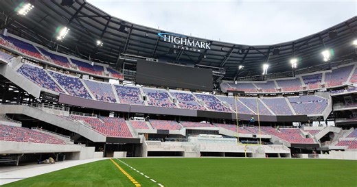 Inside look at the new Highmark Stadium, future home of the Buffalo Bills, now 93 percent complete