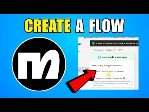 How To Create A Flow In ManyChat (2026) (Complete Guide)