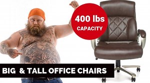 Best Big and Tall Office Chairs with 400 lbs Capacity (Don't Buy Until You Read This)