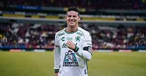 León empata con el América gracias a gol del colombiano James Rodríguez