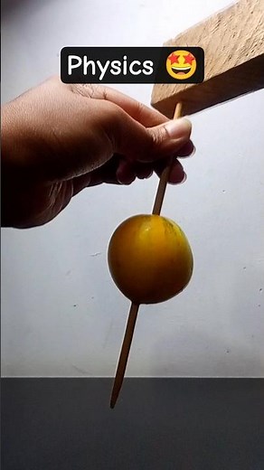 Apple Climbs a Stick – Amazing Physics Experiment Explained! 🍎