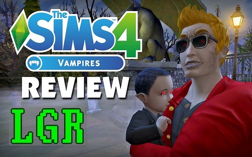 【中英双字】《模拟人生4：吸血鬼》评测（还有幼儿！） | LGR | The Sims 4