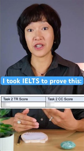 I took IELTS to prove this