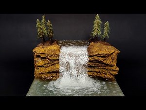 How to make a Waterfall Diorama | Epoxy Resin Art