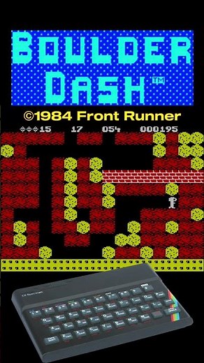 Boulder Dash (Machine type: ZX Spectrum 48K)