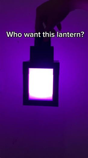 Who want this lantern? #Minecraft #lantern #lamp