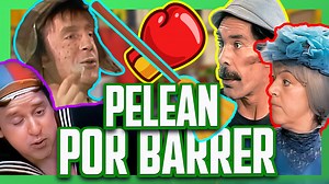 El Chavo limpia el patio después de la fiesta pero interrumpe las actividades de todos. #ElChavoDel8 de lunes a viernes a las 2:30 p. m. MEX por #LasEstrellas | El Chavo del 8