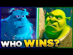 SHREK VS SULLEY | WHO WINS? | CHARACTER DUEL