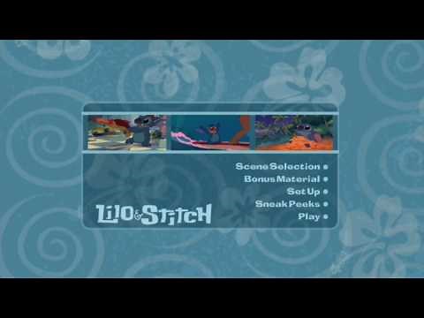 lilo and stitch dvd menu
