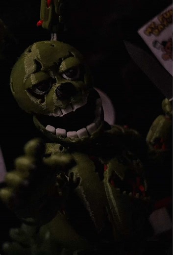 “I see you…”#springtrap #figtok #figurephotography #FNAF #iseeyou | spring trap