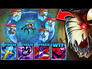 THIS PERMASLOW FIDDLESTICKS BUILD FREEZES THE WHOLE ENEMY TEAM! (NOBODY GETS TO MOVE)