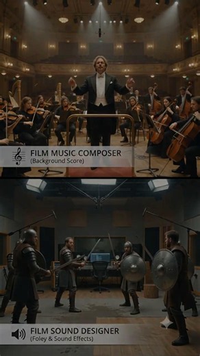 POV: 🎼 Film Music Composer vs 🔊 Film Sound Designer | Two Artists Behind Every Movie